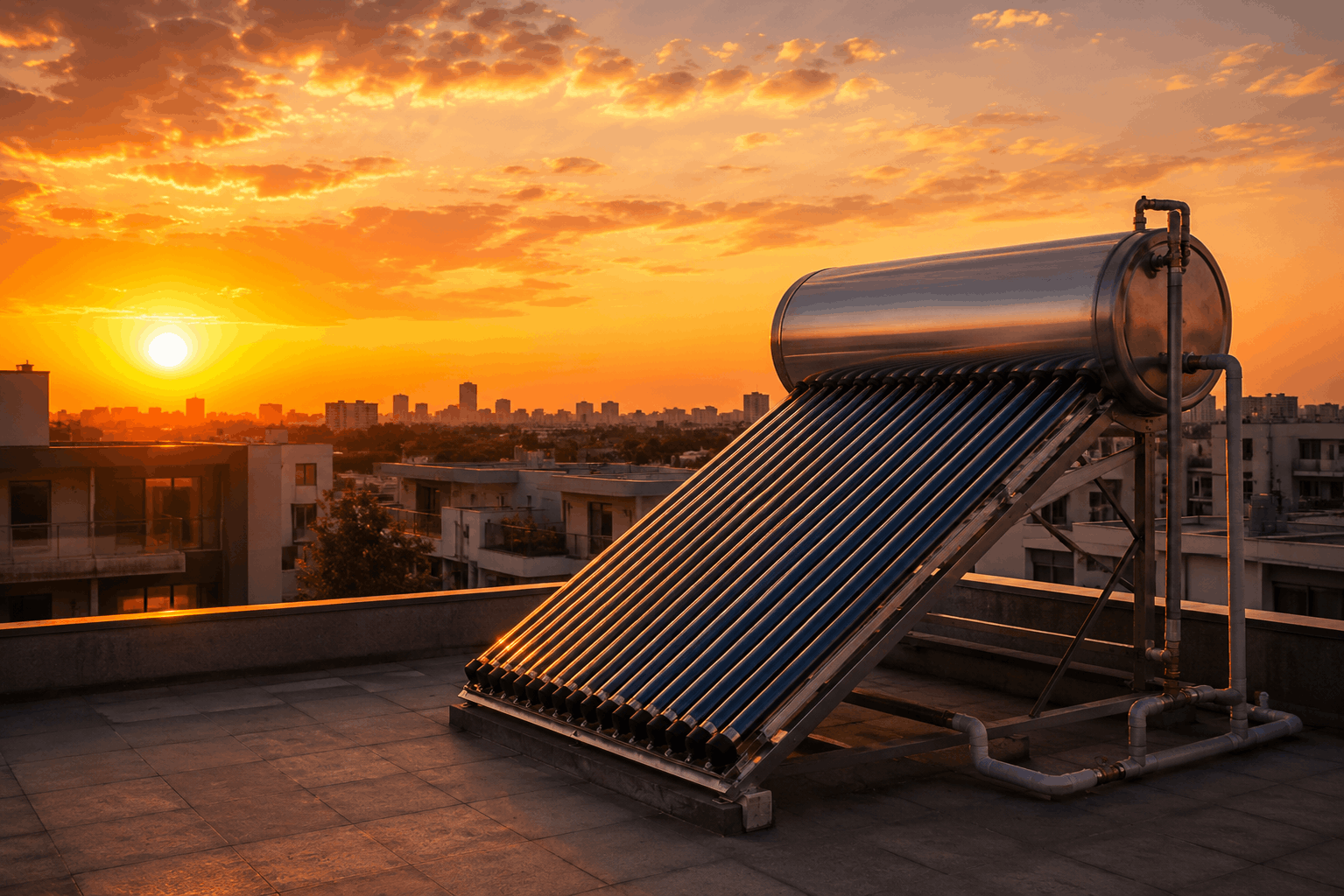 solar water heater