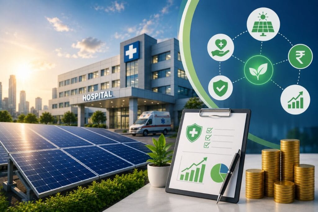 Solar Power for Hospitals & Clinics: Benefits, Cost & ROI