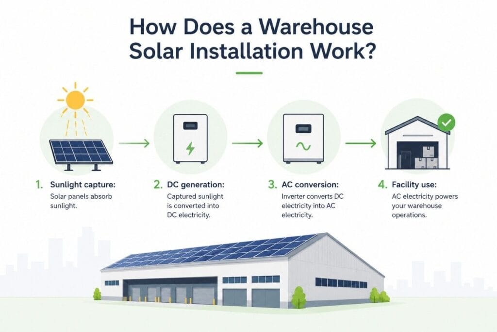 warehouse_solar_installation_process
